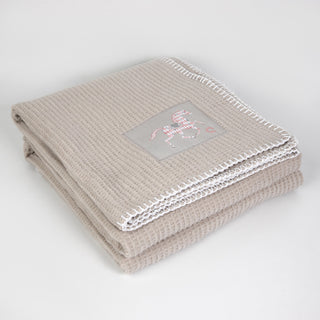 Κουβέρτα Bebe Summer Cotton Grey Carousel Pink 110x140 εκ.