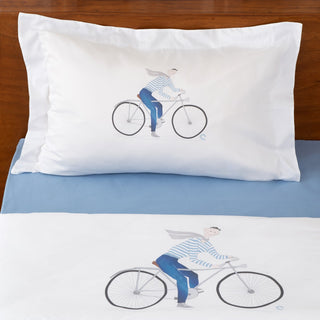 Sheets Single FAETHON Cyclist Ashley Blue Set of 3 pcs