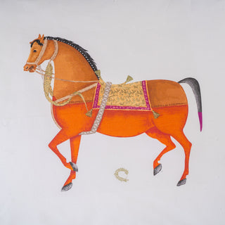 Σετ Σεντόνια Μονά Iranian Horse White - Pumice Stone 170x270