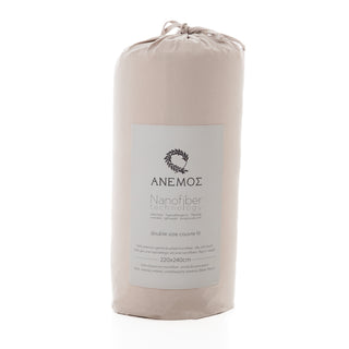 Jeté de lit "Silicone Fiber" Sable - Gris 240x220