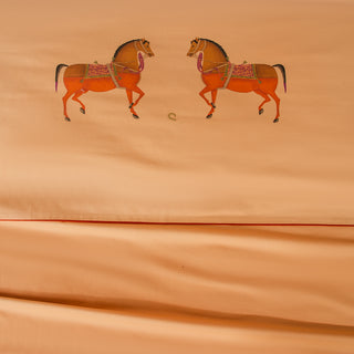 Σετ Σεντόνια Υπέρδιπλα Iranian Horse Κλειώ Sand 240x270