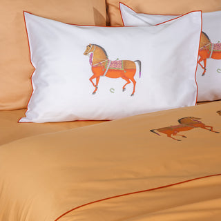 Σετ Σεντόνια Υπέρδιπλα Iranian Horse Κλειώ Sand 240x270