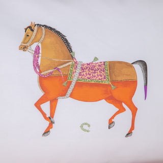 Σετ Σεντόνια Υπέρδιπλα Iranian Horse Κλειώ Sand 240x270