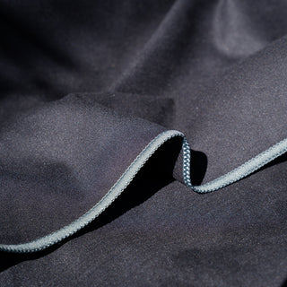 Πετσέτα Θαλάσσης Microfiber Black 80x160