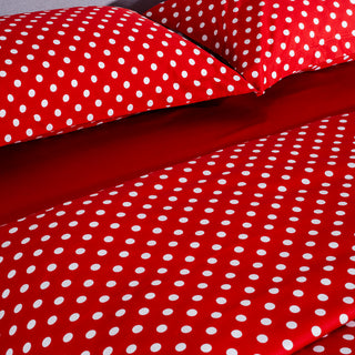 Σετ Σεντόνια Υπέρδιπλα Coquette Red 240x260