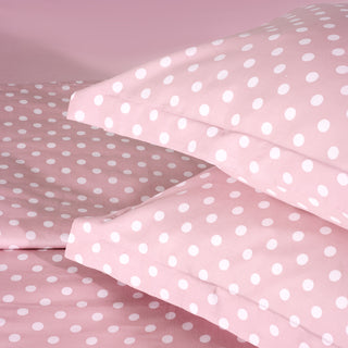 Σετ Σεντόνια Υπέρδιπλα Coquette Pink 240x260