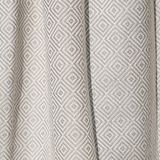 Πετσέτα Πλαζ Pestemal Rhombus Silver 100x180