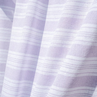 Πετσέτα Πλαζ Pestemal Eco Stripes Lila 100x180