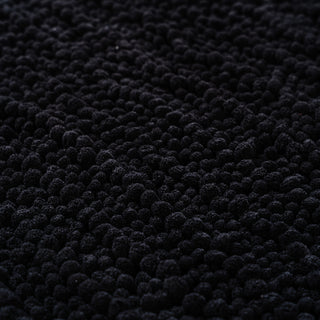 Πατάκι Μπάνιου Chenille Black 60x90
