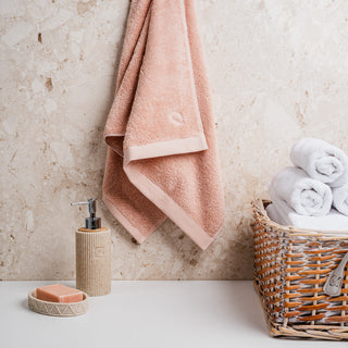 Πετσέτα Προσώπου Dobby Cream 50x95cm