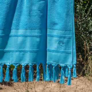 Πετσέτα Θαλάσσης 100% Βαμβακερή Turquoise 90x180