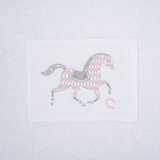 Σετ Πετσέτες Carousel White-Pink 3 TMX