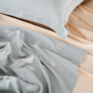 Σετ Σεντόνια Bamboo 300TC Mint - Ivory 240x270