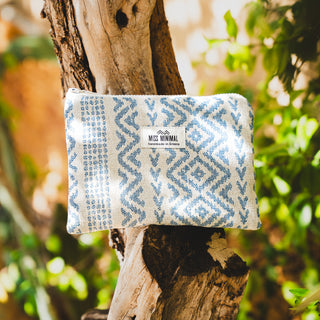 Handmade Τσαντάκι Mini Zipper Pouch Paroikia