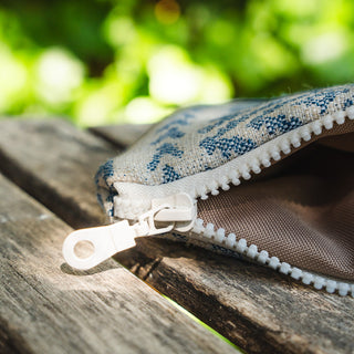 Handmade Τσαντάκι Mini Zipper Pouch Paroikia