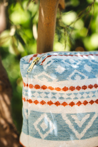 Handmade Τσαντάκι Zipper Box Pouch Crete