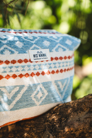 Handmade Τσαντάκι Zipper Box Pouch Crete