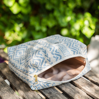 Handmade Τσαντάκι Zipper Box Pouch Paroikia