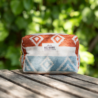 Handmade Τσαντάκι Mini Zipper Box Crete