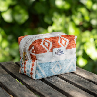 Handmade Τσαντάκι Mini Zipper Box Crete