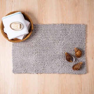 Πατάκι Μπάνιου Chenille Light Grey 60x90