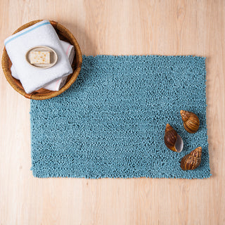 Πατάκι Μπάνιου Chenille Light Blue 60x90