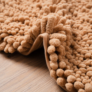 Πατάκι Μπάνιου Chenille Dark Beige 60x90