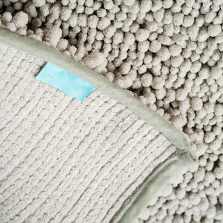 Πατάκι Μπάνιου Chenille Light Green 60x90