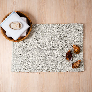 Πατάκι Μπάνιου Chenille Light Green 60x90