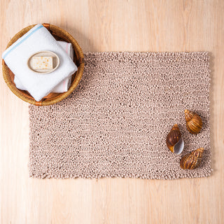 Πατάκι Μπάνιου Chenille Beige 60x90