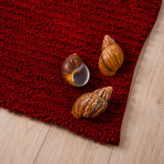 Πατάκι Μπάνιου Chenille Red Wine 60x90