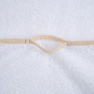 Σετ Πετσέτες Marinessa Απλικέ White | Beige 3 TMX