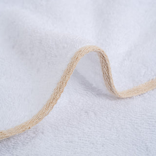 Σετ Πετσέτες Marinessa Απλικέ White | Beige 3 TMX