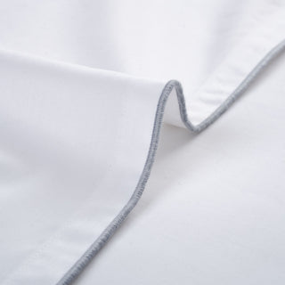 Σετ Σεντόνια Υπέρδιπλα Companion 300TC White - Grey 240x270