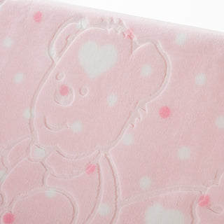 Babydecke FAETHO Carousel Pink 100x140cm.