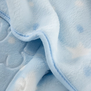 Babydecke FAETHO Carousel Pink 100x140cm.