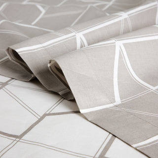 Σετ Σεντόνια Υπέρδιπλα Comfort 240x270 Geometric