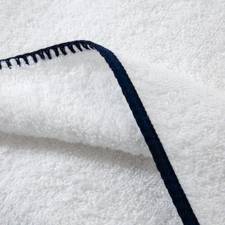 Σετ Πετσέτες Hotel Line White - Navy 3 TMX