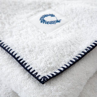 Σετ Πετσέτες Hotel Line White - Navy 3 TMX