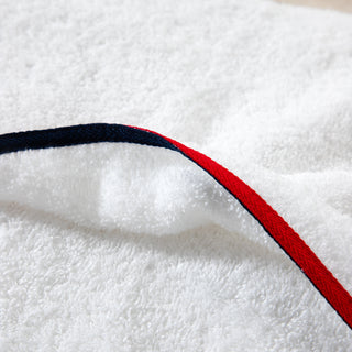 Σετ Πετσέτες Hotel Line White - Navy & Red 3 TMX