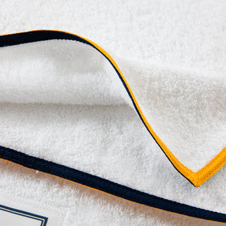 Σετ Πετσέτες Hotel Line White - Navy & Yellow 3 TMX