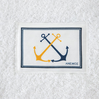 Σετ Πετσέτες Hotel Line White - Navy & Yellow 3 TMX