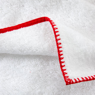 Σετ Πετσέτες Hotel Line White - Red 3 TMX