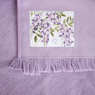 Πετσέτα Κουζίνας Απλικέ Γλυτσίνια 40x55 Lila