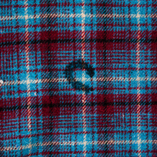 Κουβέρτα Καναπέ Καρρω Blue με Φεστόνι 150x170εκ.