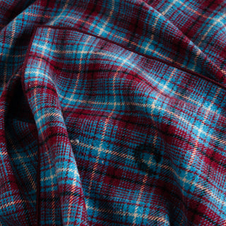 Κουβέρτα Καναπέ Καρρω Blue με Φεστόνι 150x170εκ.