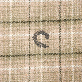 Κουβέρτα Καναπέ Καρρω Beige με Φεστόνι 150x170εκ.