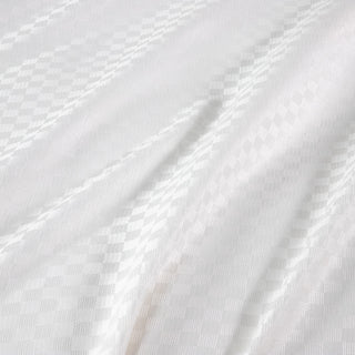 Couverture Extra Double Viscose Piqué Blanc Cassé 220x240cm.