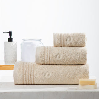 Pink Carousel Pumice Stone Children's Towel Set 3pcs