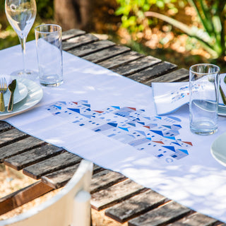 Nappe Inez Sable 140x140cm.